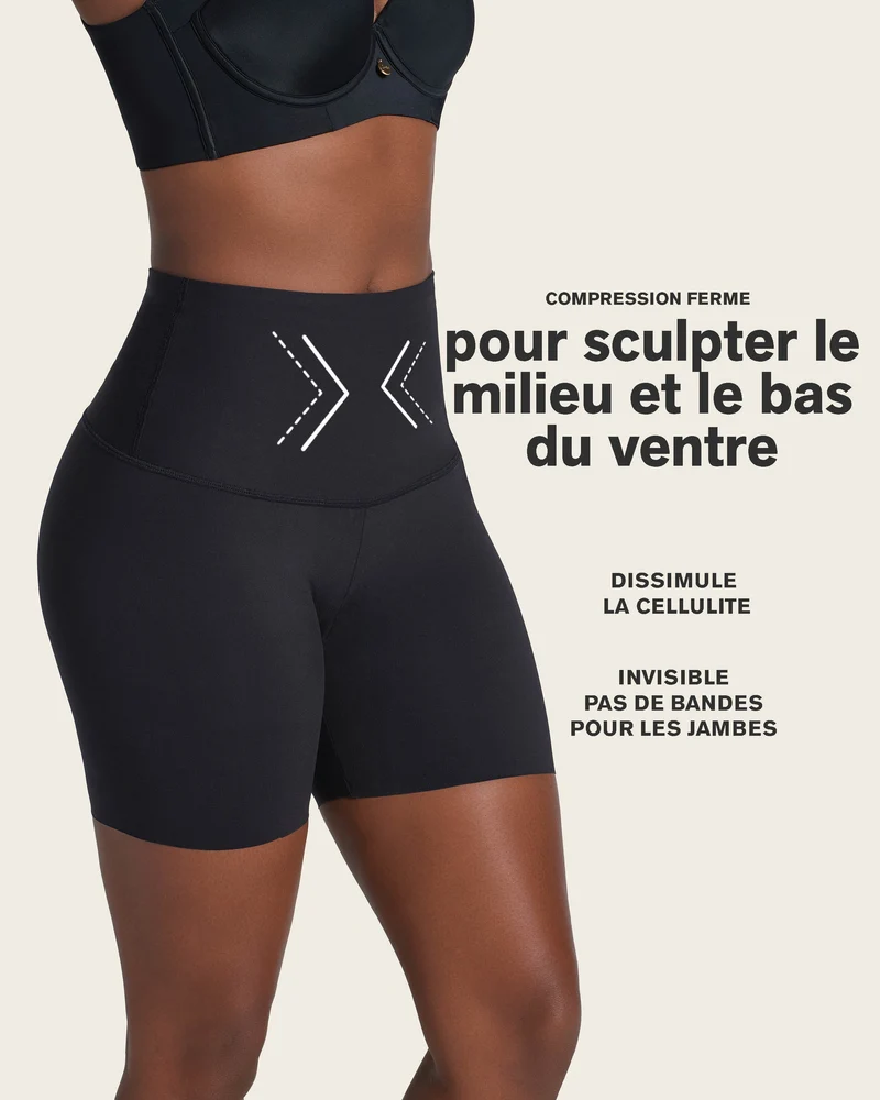 Boxer avec contrôle du ventre et de la taille