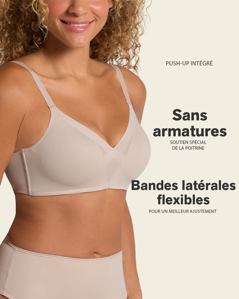 Soutien-gorge à push-up intégré