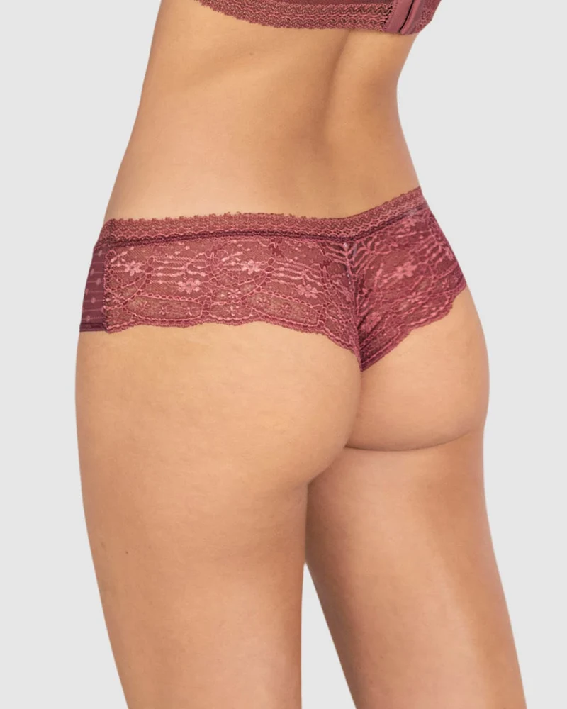Pack de 2 Culottes Coquines en Dentelle et Tulle