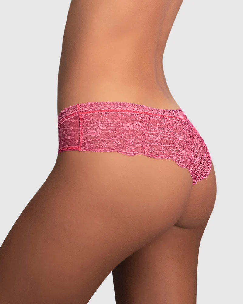 Pack de 2 Culottes Coquines en Dentelle et Tulle