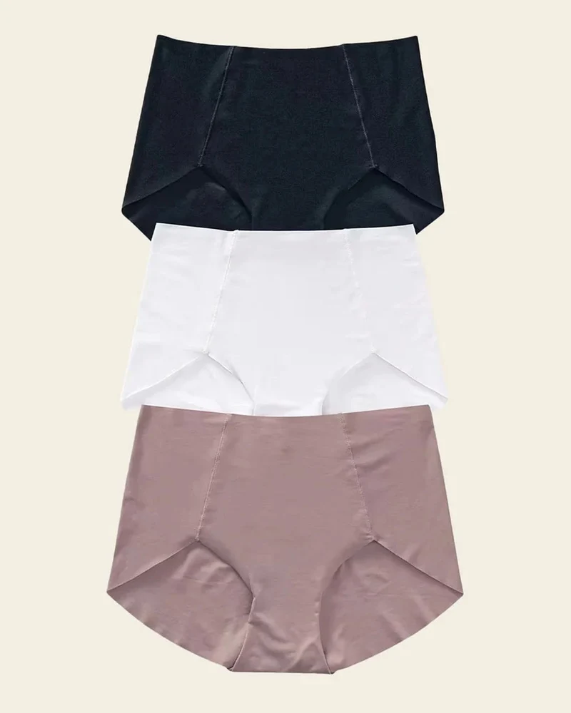 Pack de 3 culottes en tissu ultra fin