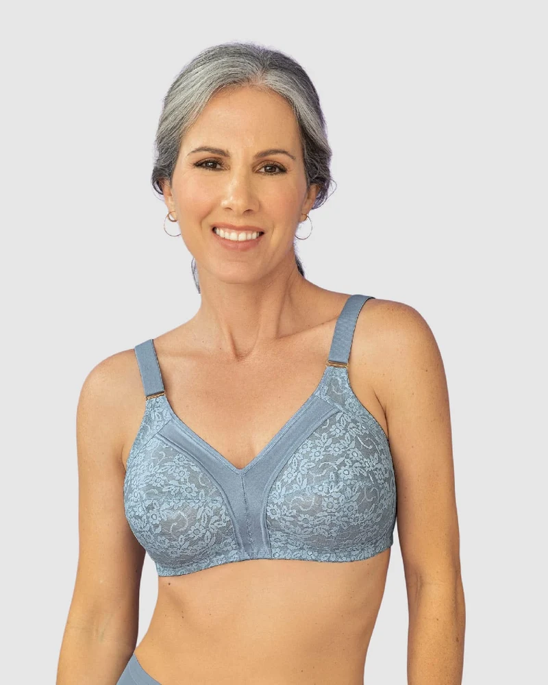 Soutien-gorge à contrôle léger avec bonnets en dentelle