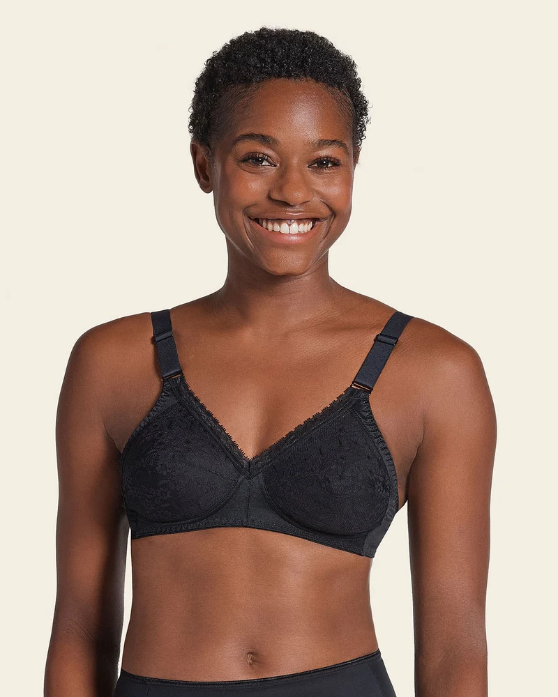 Soutien-gorge sans armatures avec bonnets en dentelle