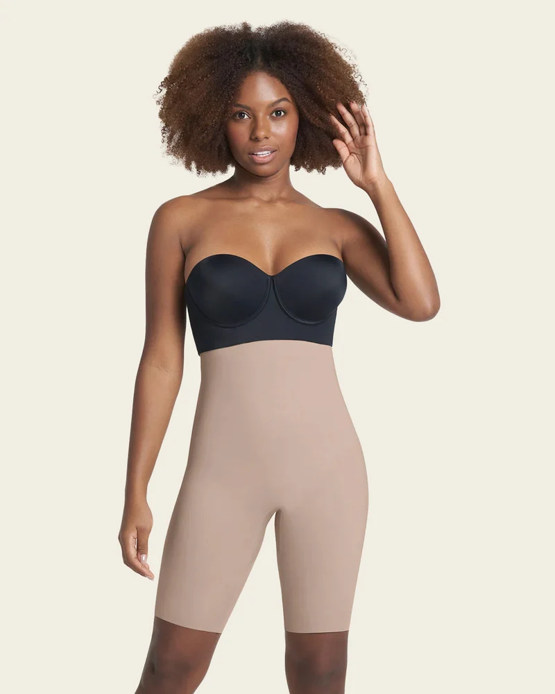 Culotte gainante taille haute invisible avec effet lifté des fesses