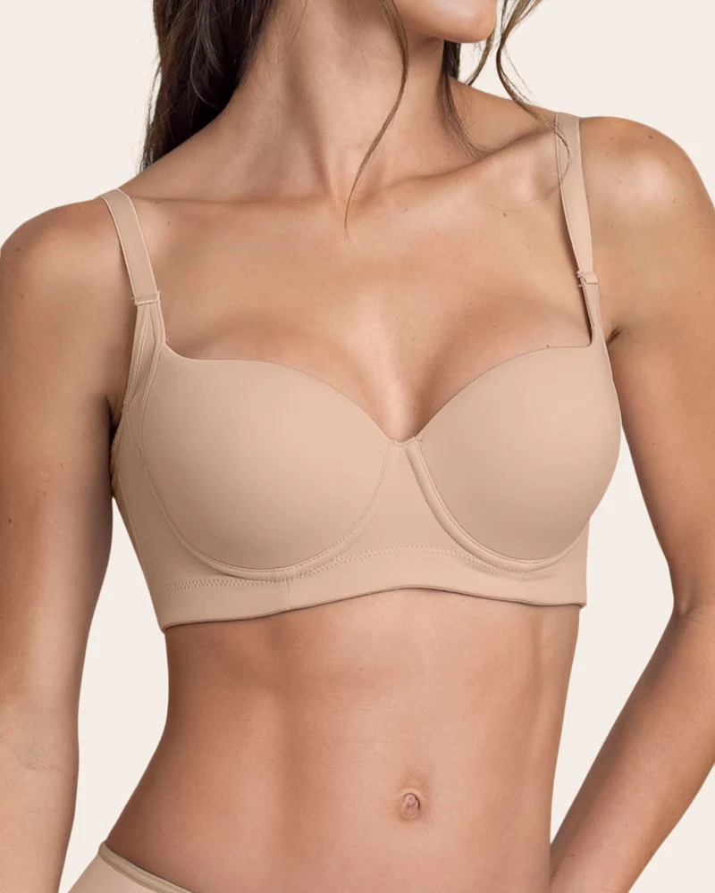 Soutien-gorge avec une bonne couverture des emmanchures et du dos