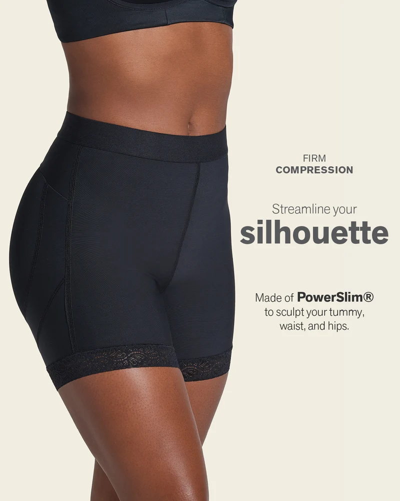 Shorty gainant avec effet fesses liftées