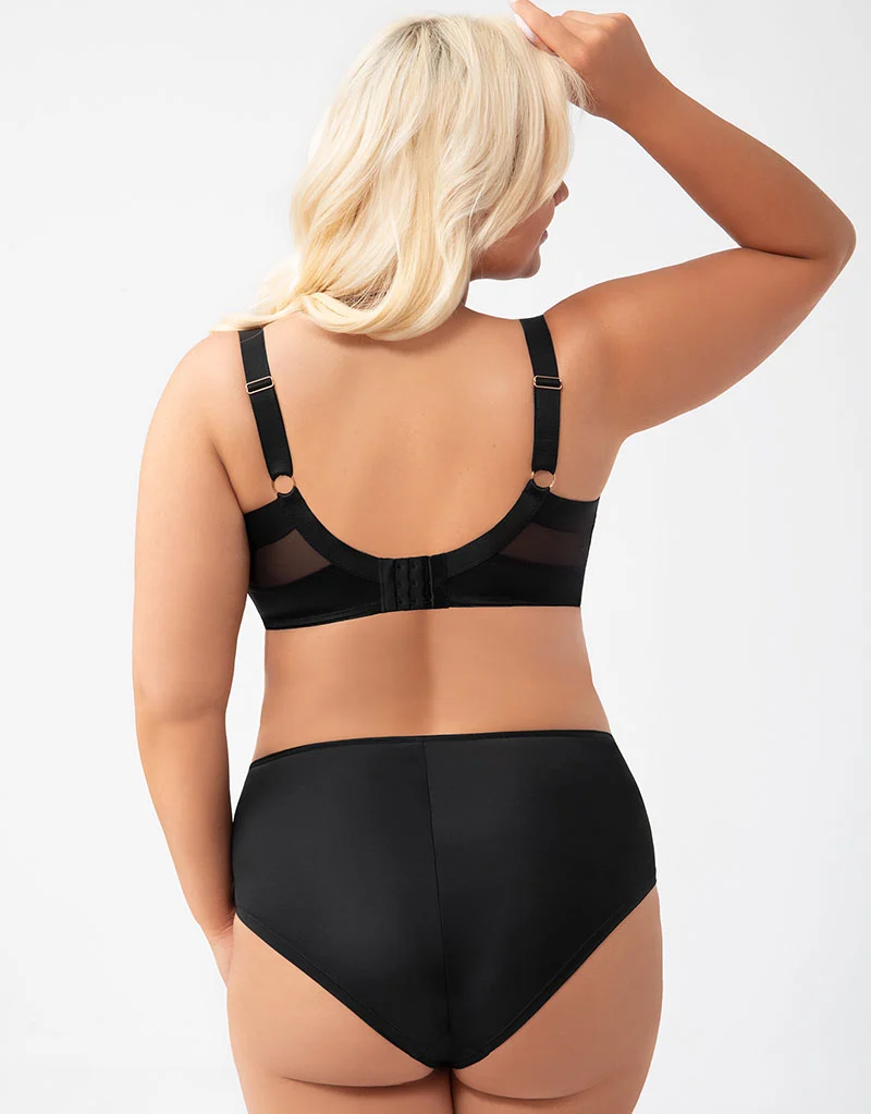 Gorsenia Vicky Balcony Bra Black