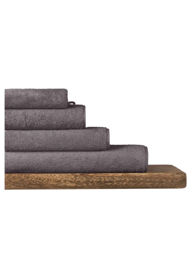 Duschtuch 70x140 cm Anthrazit - SCHIESSER Home