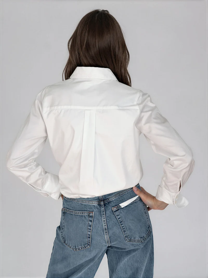 Chemise courte à taille élastiquée Dany