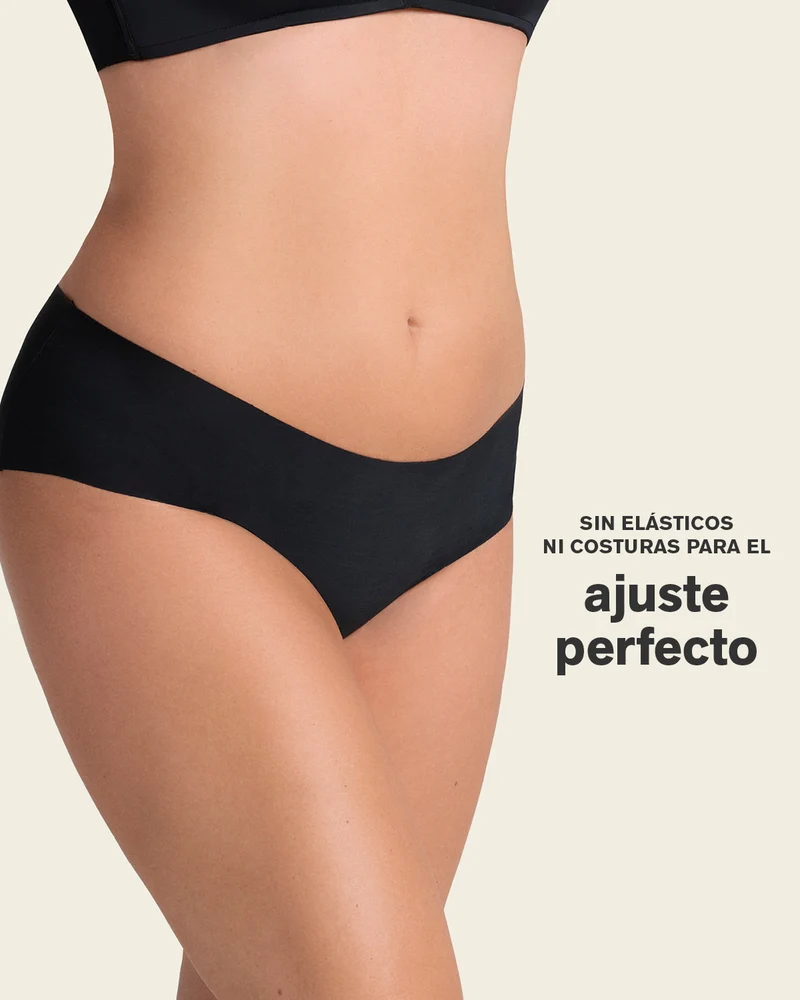 Culotte hipster invisible ultra plate sans élastiques et peu de coutures