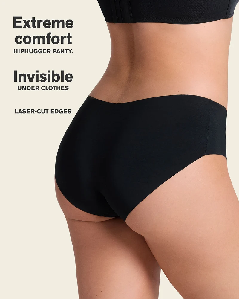 Culotte hipster invisible ultra plate sans élastiques et peu de coutures