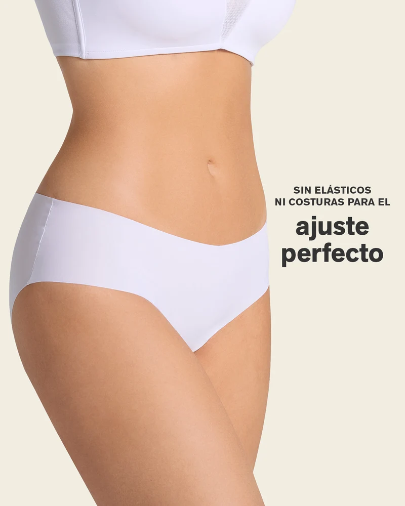 Culotte hipster invisible ultra plate sans élastiques et peu de coutures