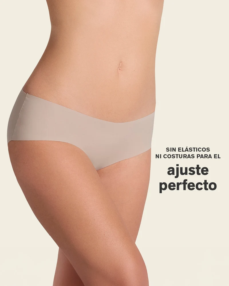 Culotte hipster invisible ultra plate sans élastiques et peu de coutures