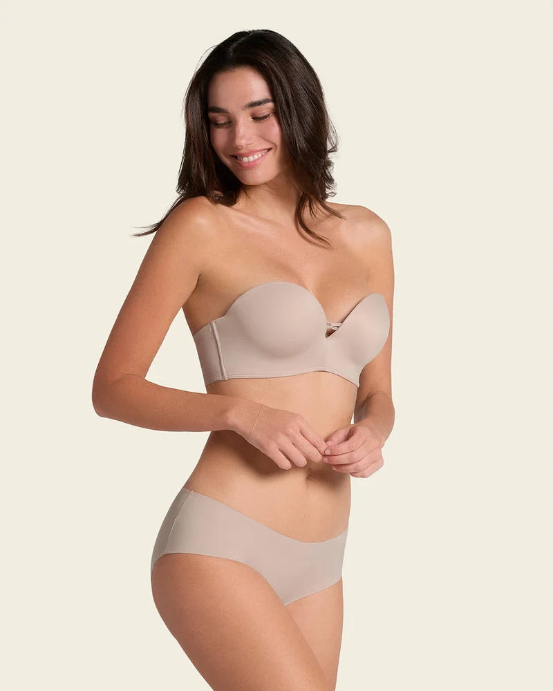 Culotte hipster invisible ultra plate sans élastiques et peu de coutures