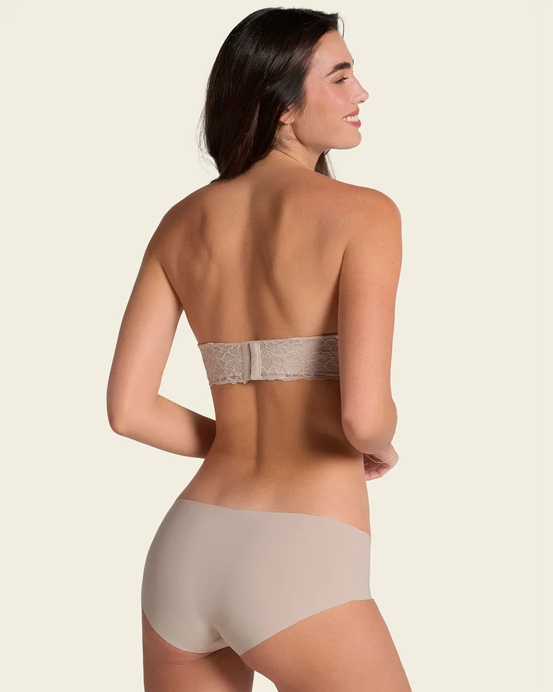 Culotte hipster invisible ultra plate sans élastiques et peu de coutures
