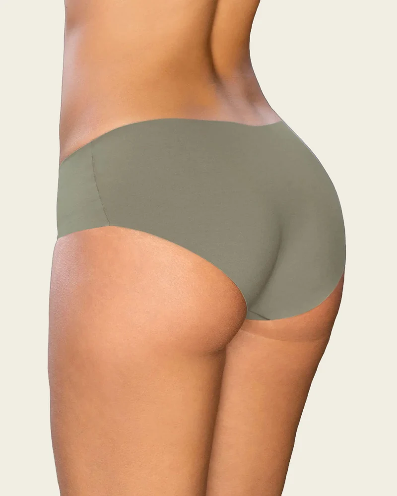 Culotte hipster invisible ultra plate sans élastiques et peu de coutures
