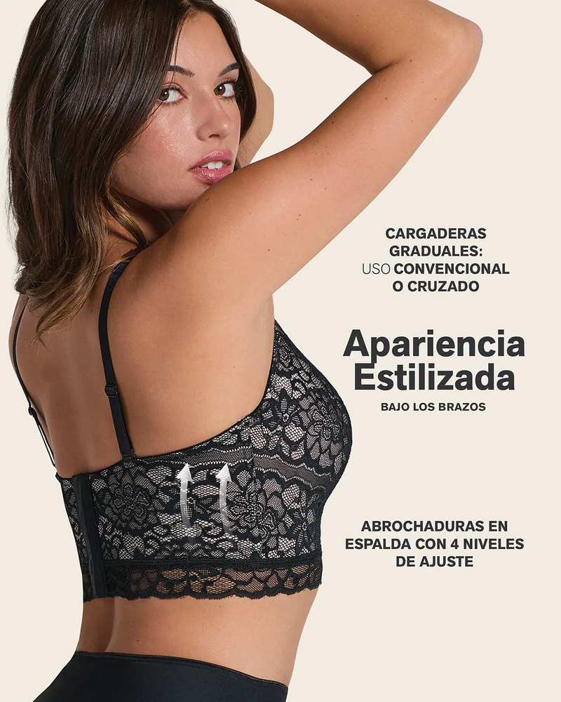 Soutien-gorge en dentelle idéal pour les poitrines généreuses