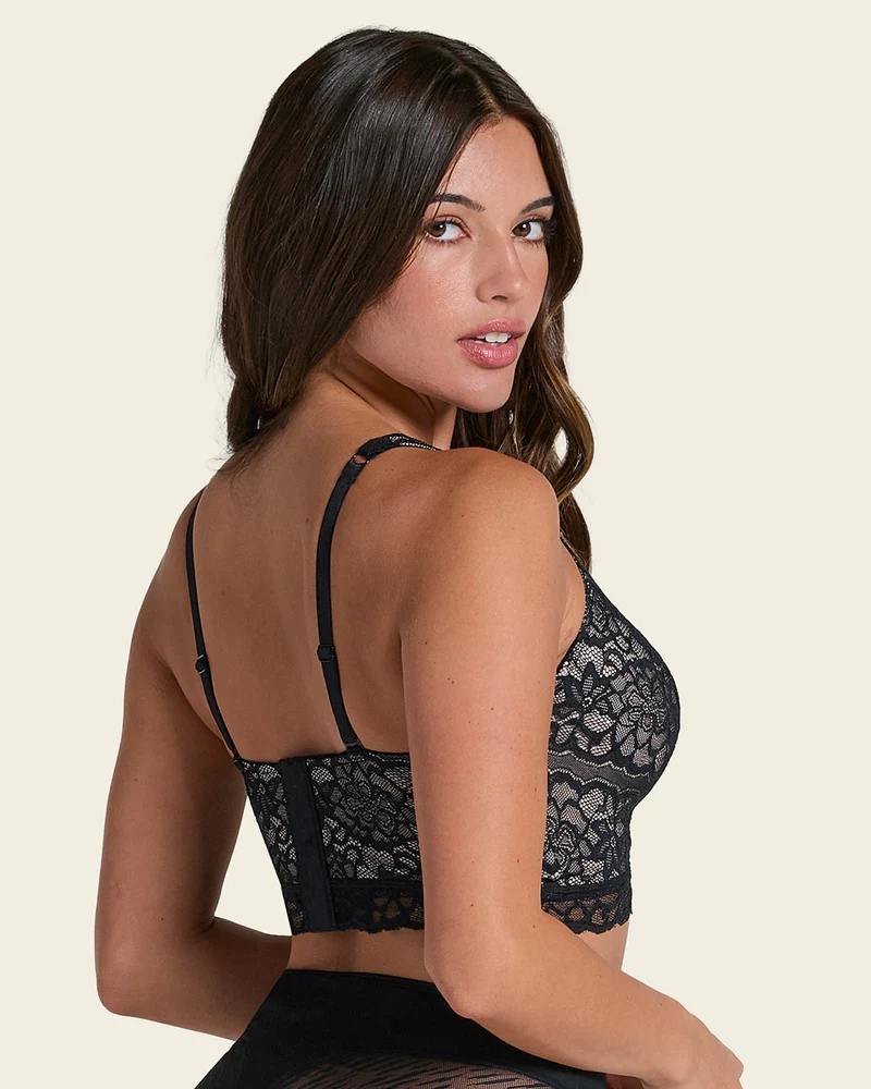 Soutien-gorge en dentelle idéal pour les poitrines généreuses
