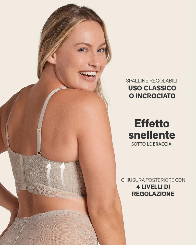 Soutien-gorge en dentelle idéal pour les poitrines généreuses