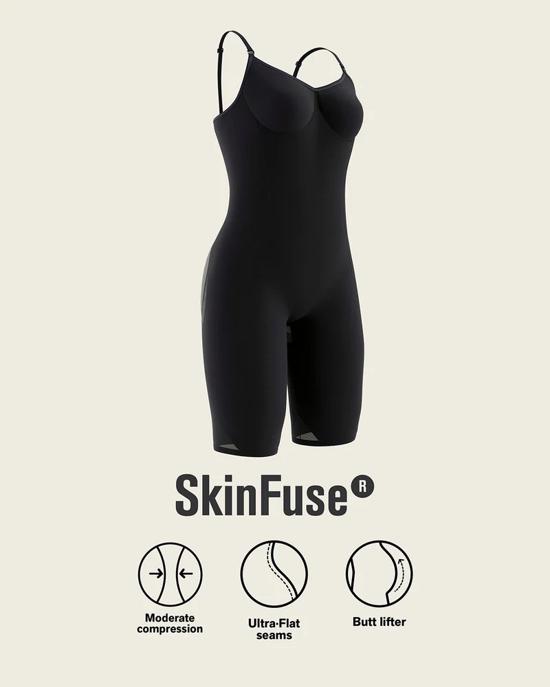 Gaine à compression doux invisible sous vos vêtements