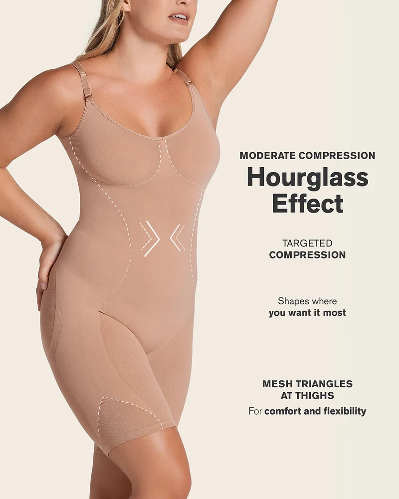 Gaine à compression doux invisible sous vos vêtements