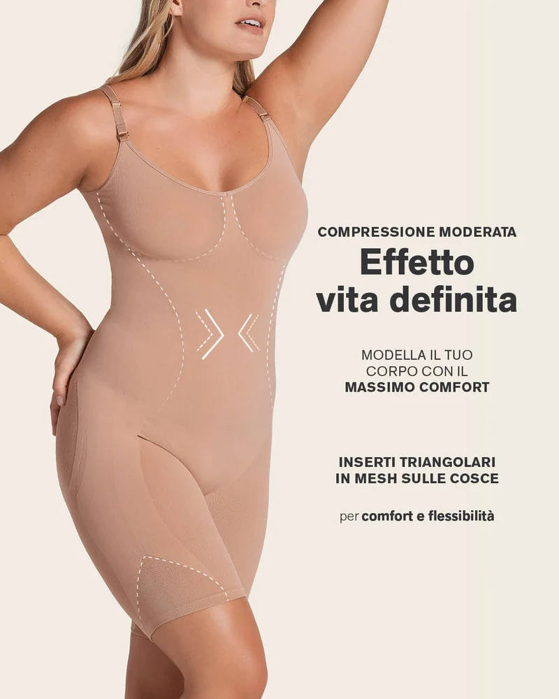 Gaine à compression doux invisible sous vos vêtements