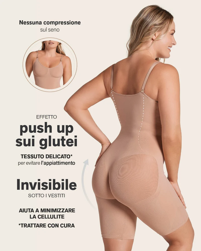 Gaine à compression doux invisible sous vos vêtements