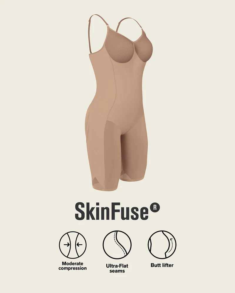 Gaine à compression doux invisible sous vos vêtements