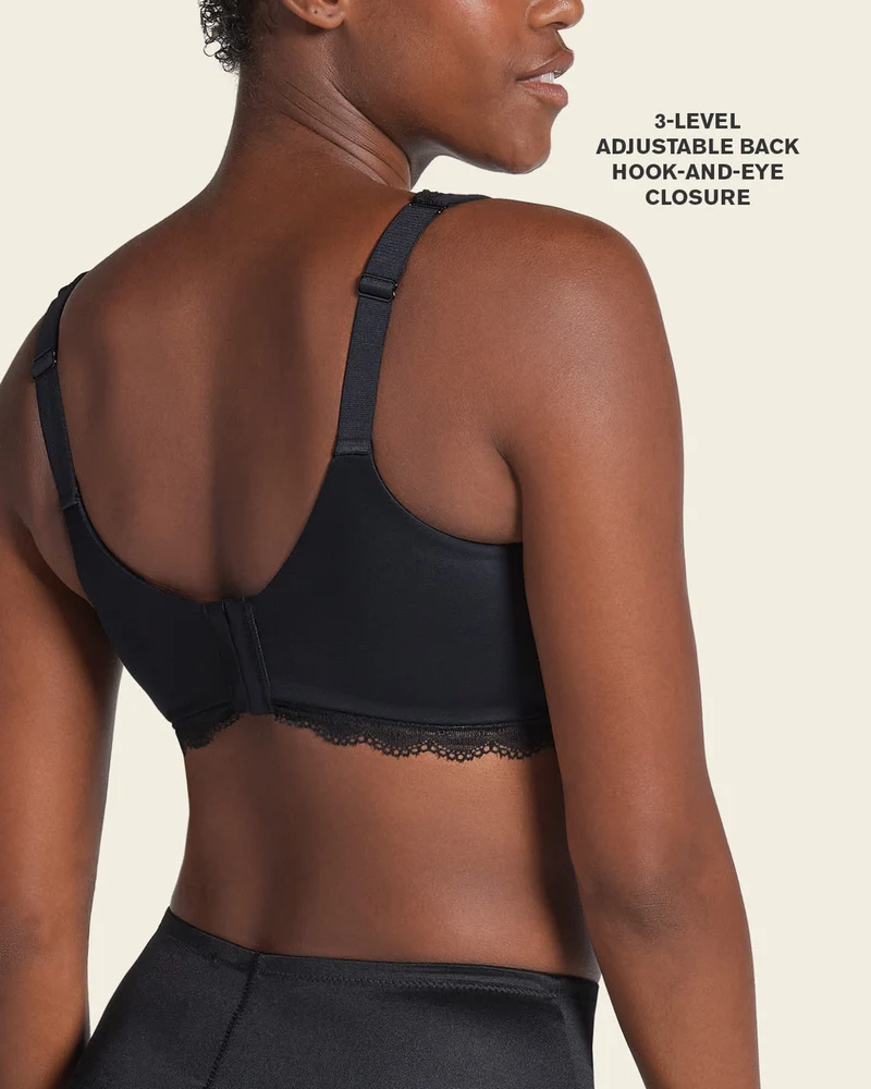 Soutien-gorge en dentelle à armatures et couverture intégrale