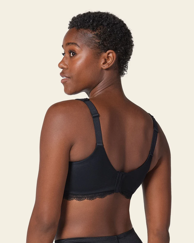 Soutien-gorge en dentelle à armatures et couverture intégrale