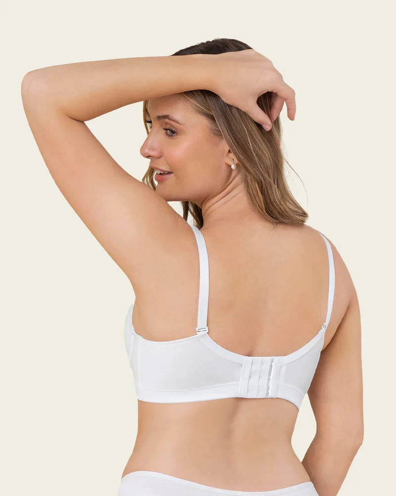 Soutien-gorge à push-up doux avec une bonne couverture du dos
