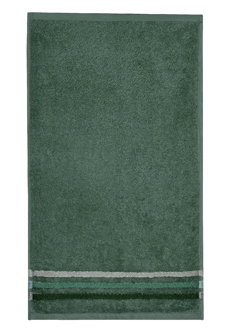 Gästetuch 30x50 cm Grün - SCHIESSER Home