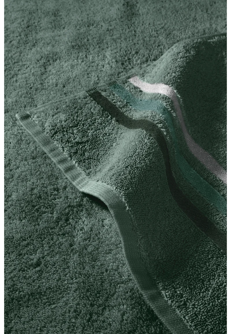 Gästetuch 30x50 cm Grün - SCHIESSER Home
