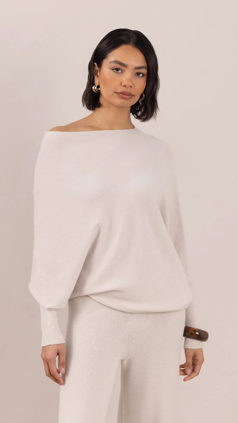 Pull ample à encolure modulable Natalie