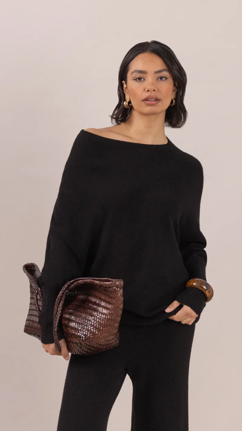 Pull ample à encolure modulable Natalie