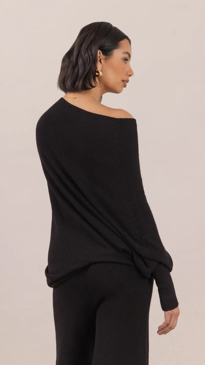 Pull ample à encolure modulable Natalie
