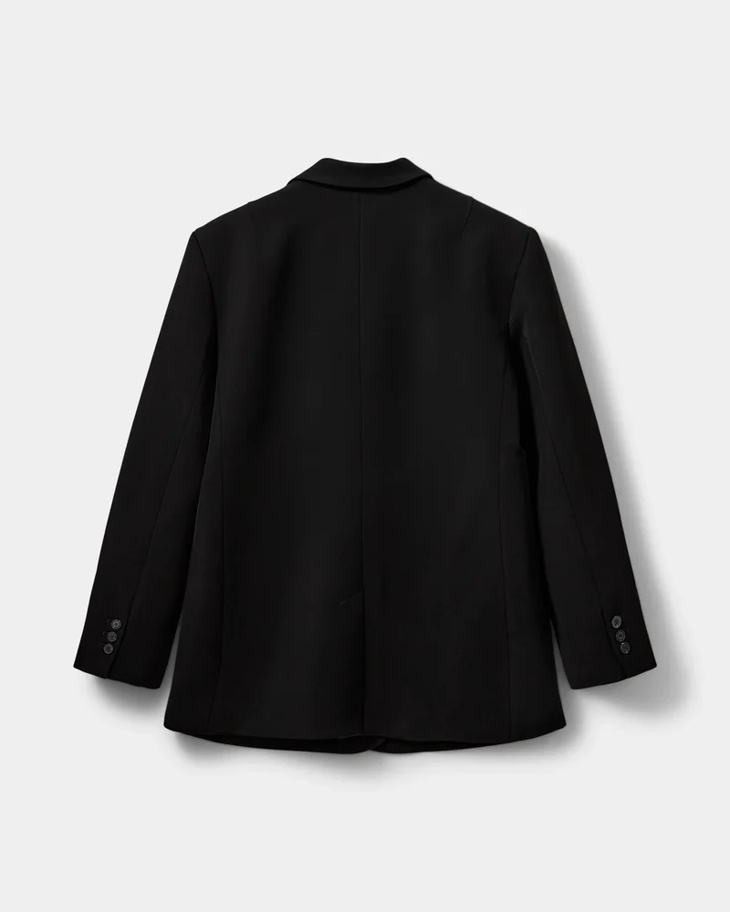 Veston surdimensionné à boutonnage simple Kai
