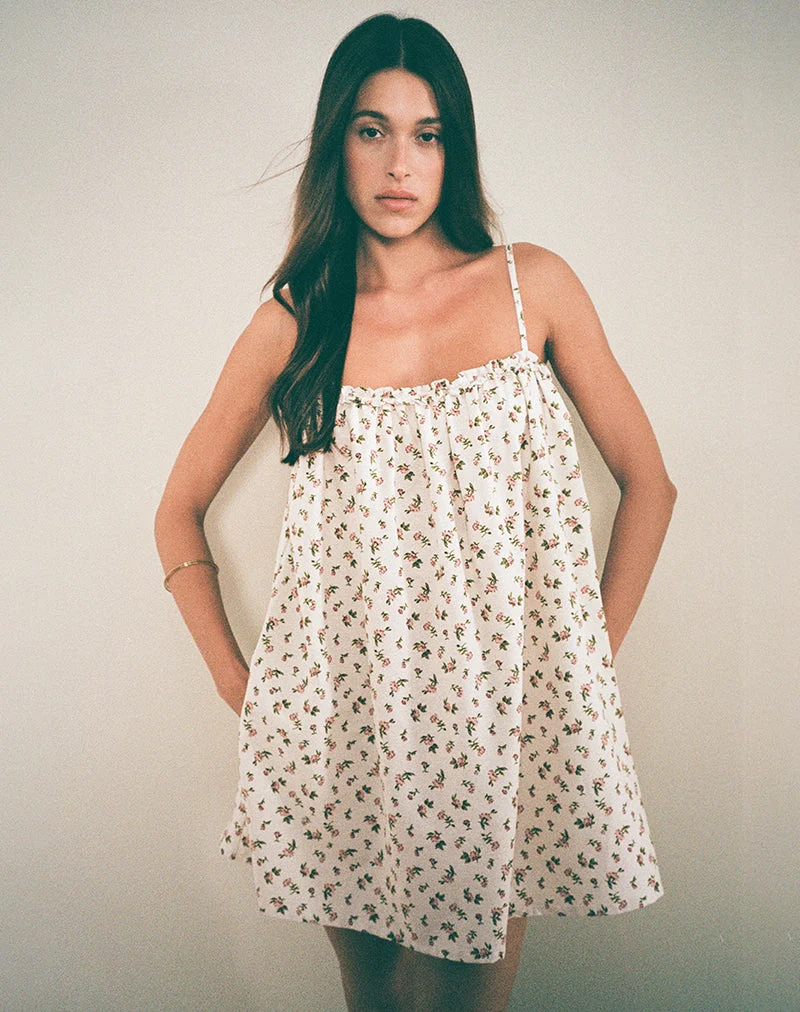Mini robe Kamalani en Pretty Dainty Flower