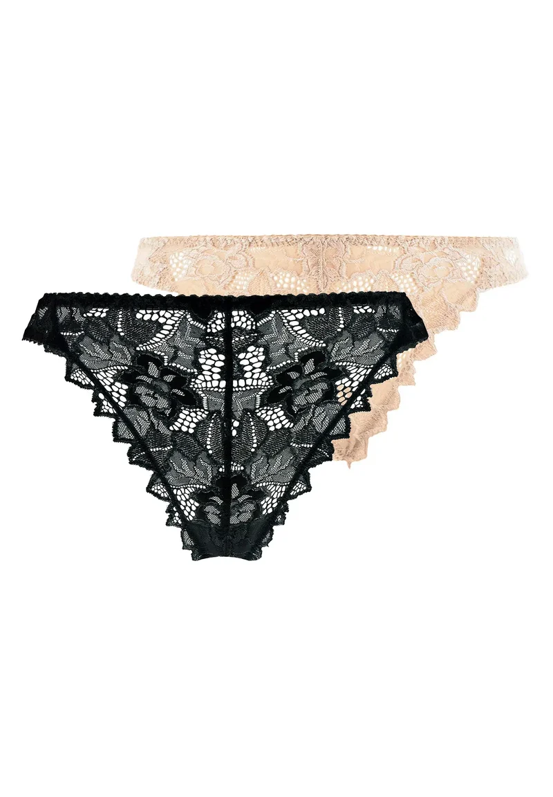 Lot de 2 strings Arum Noir et Skin