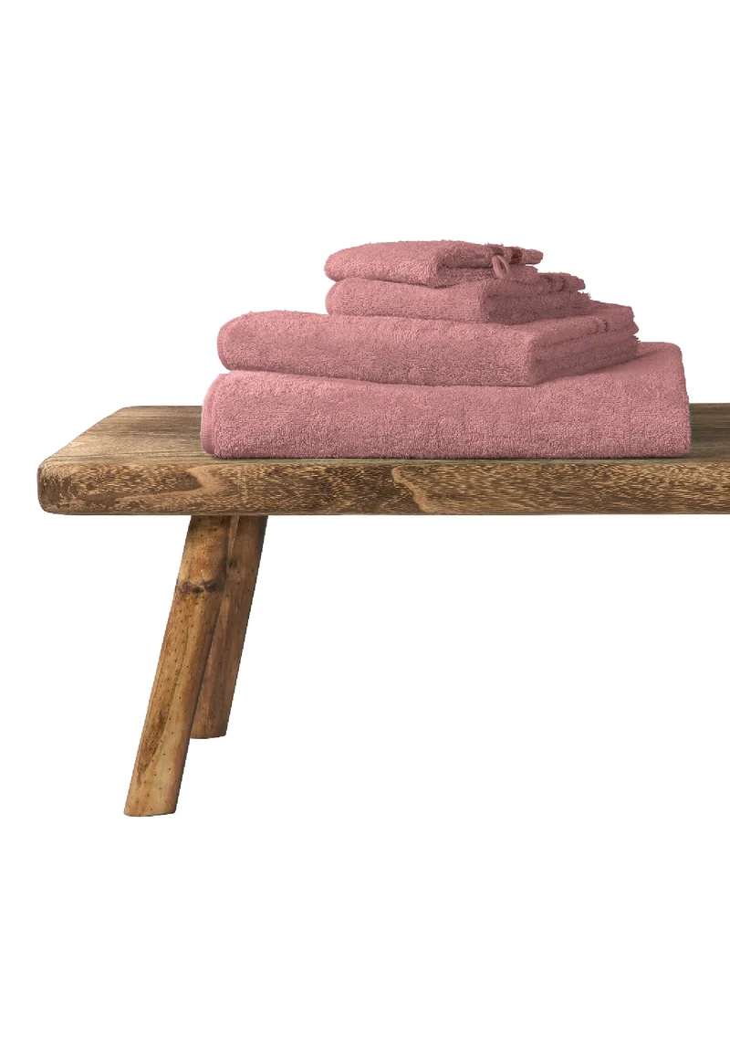 Gästetuch 30x50 cm Rosa - SCHIESSER Home