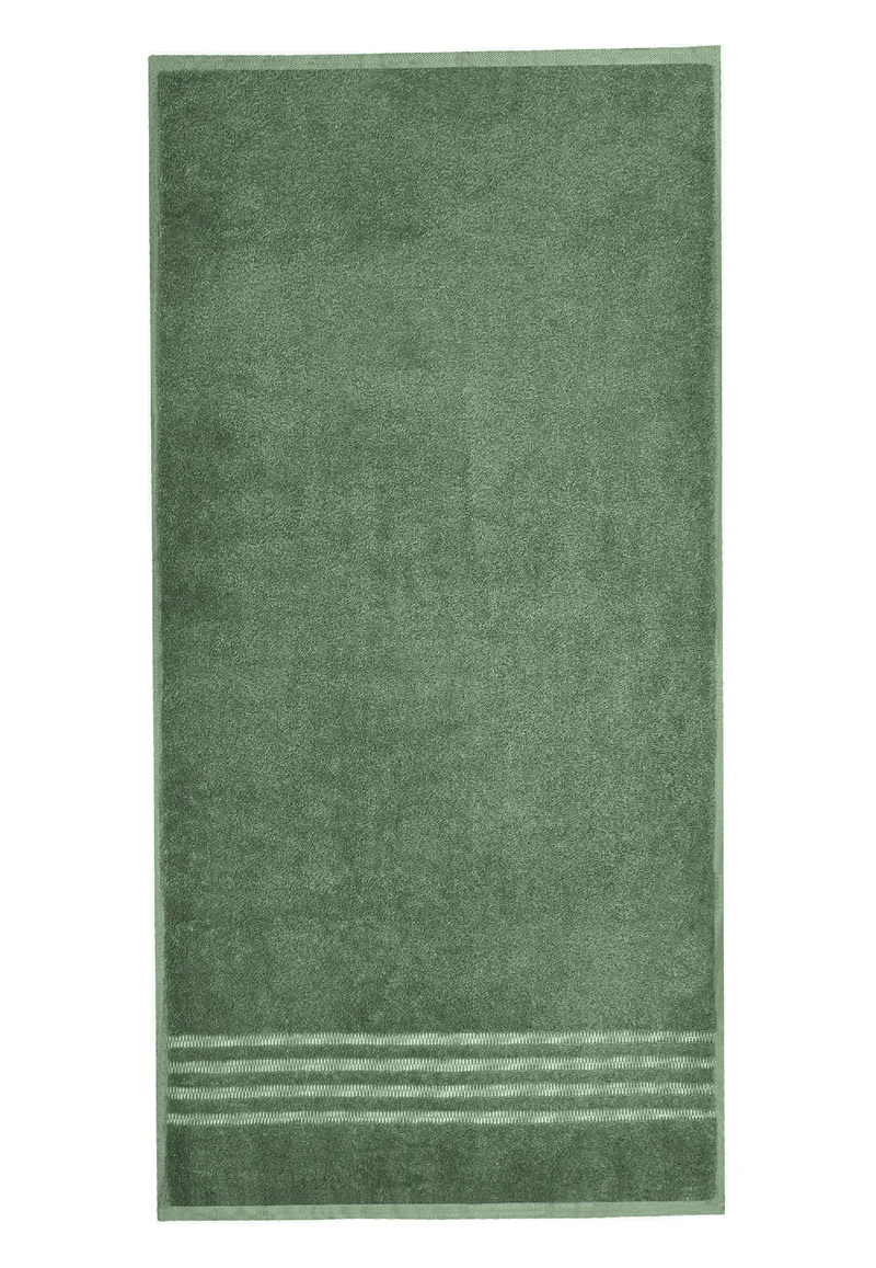 Handtuch 50x100 cm Grün - SCHIESSER Home