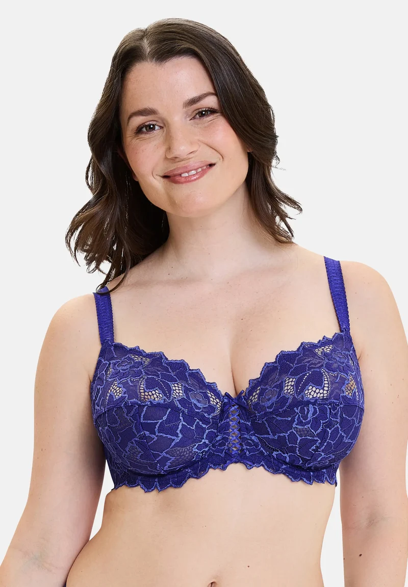 Lot de 2 soutiens-gorge Duo Arum Jaune Citron & Bleu Royal