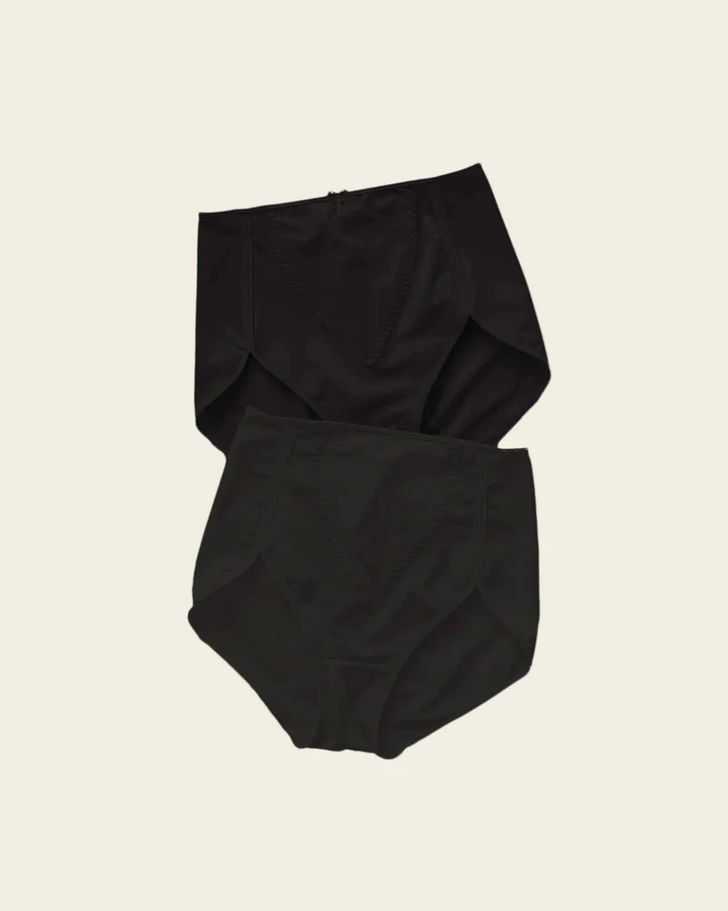 Pack de 2 culottes sculptantes classiques avec contrôle du ventre en douceur