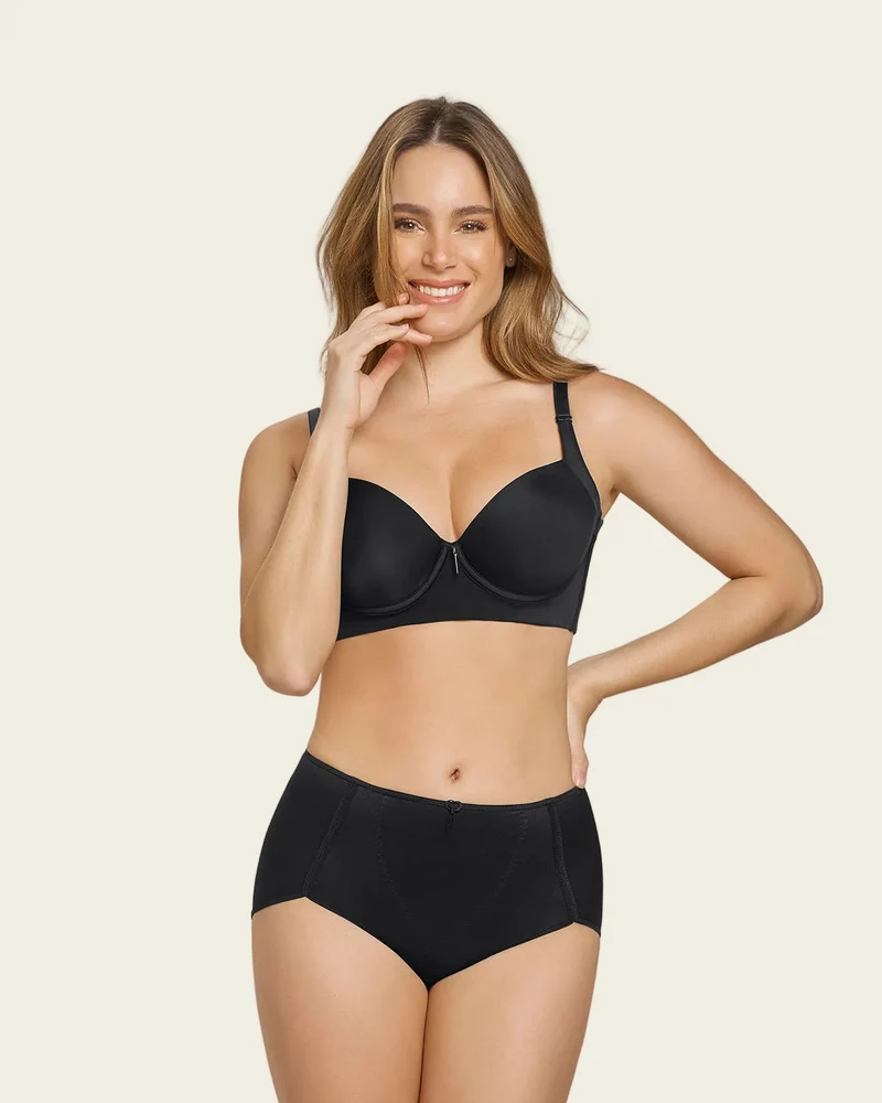 Pack de 2 culottes sculptantes classiques avec contrôle du ventre en douceur