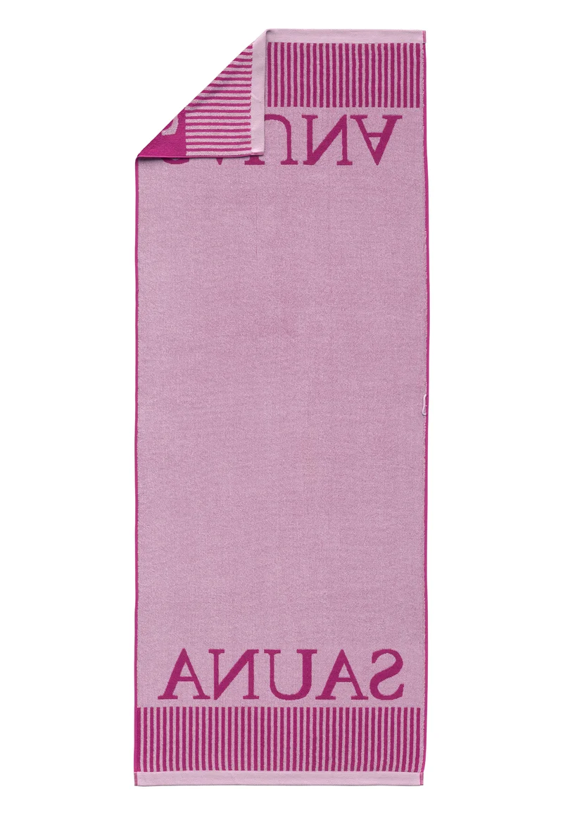 Saunatuch 75x200 cm Rosa - SCHIESSER Home