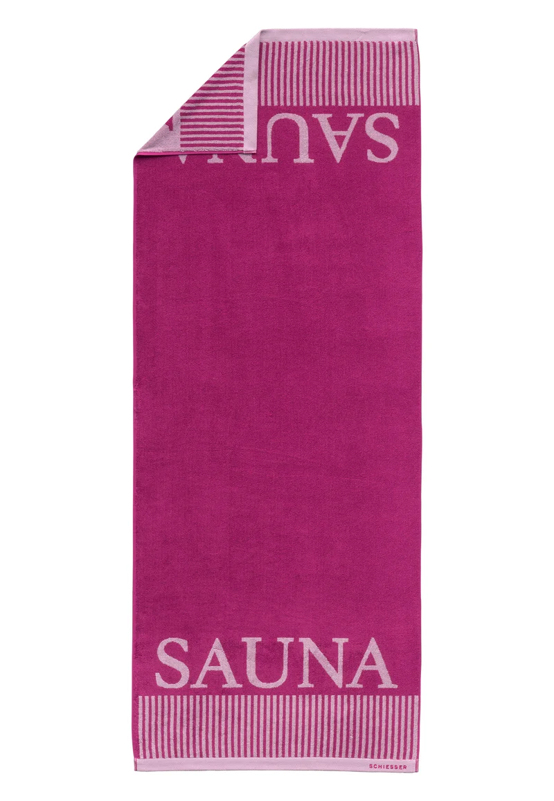 Saunatuch 75x200 cm Rosa - SCHIESSER Home