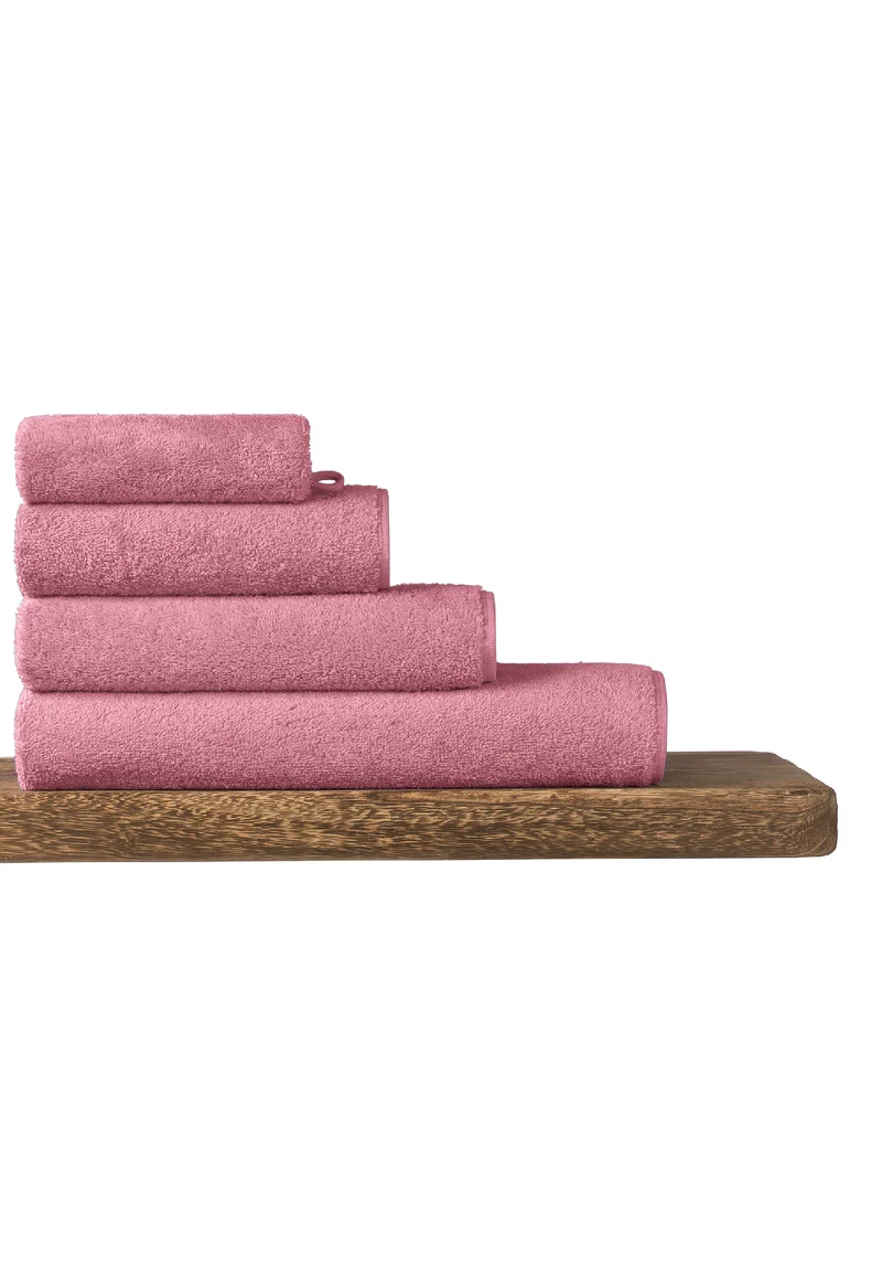 Handtuch 50x100 cm Rosa - SCHIESSER Home