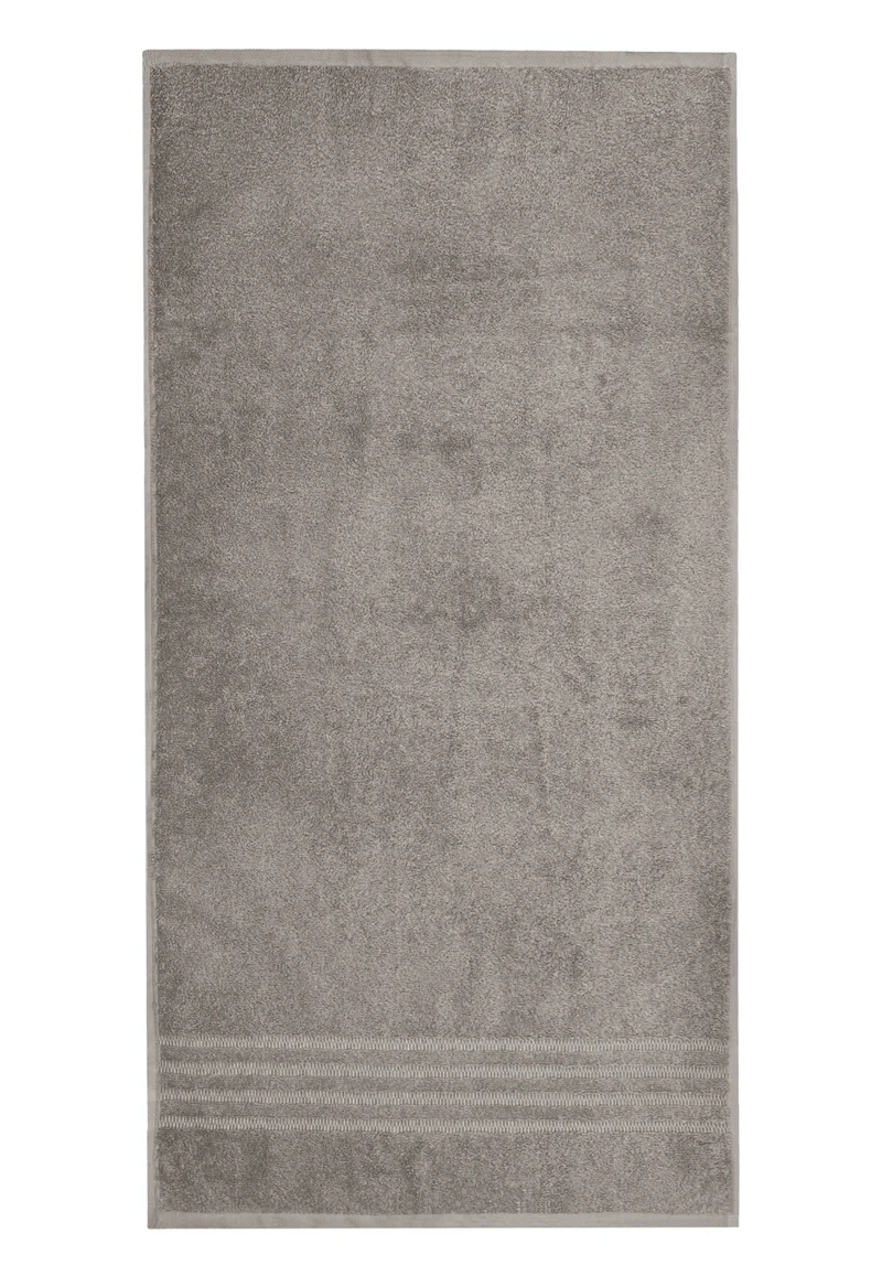 Handtuch 50x100 cm Grau - SCHIESSER Home
