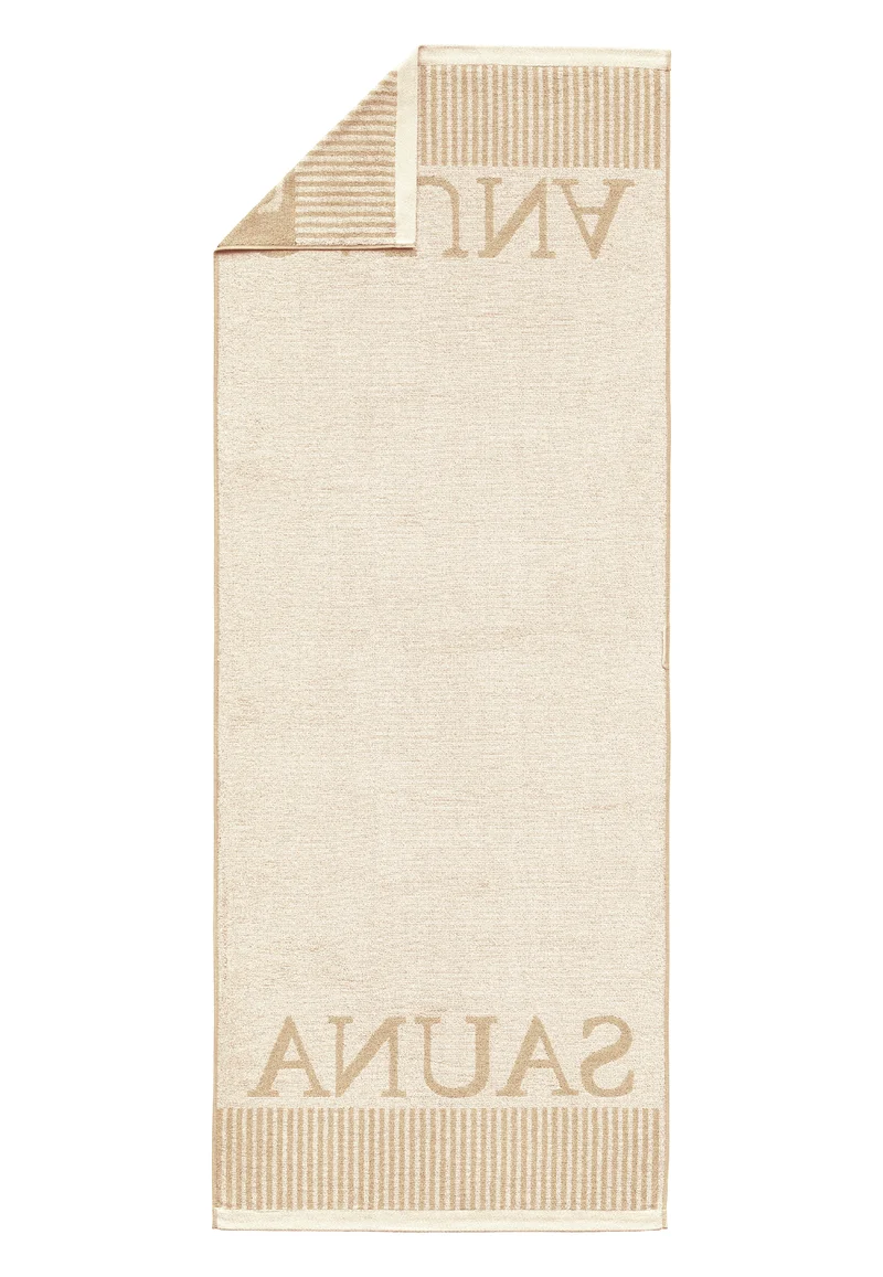 Saunatuch 75x200 cm Beige - SCHIESSER Home