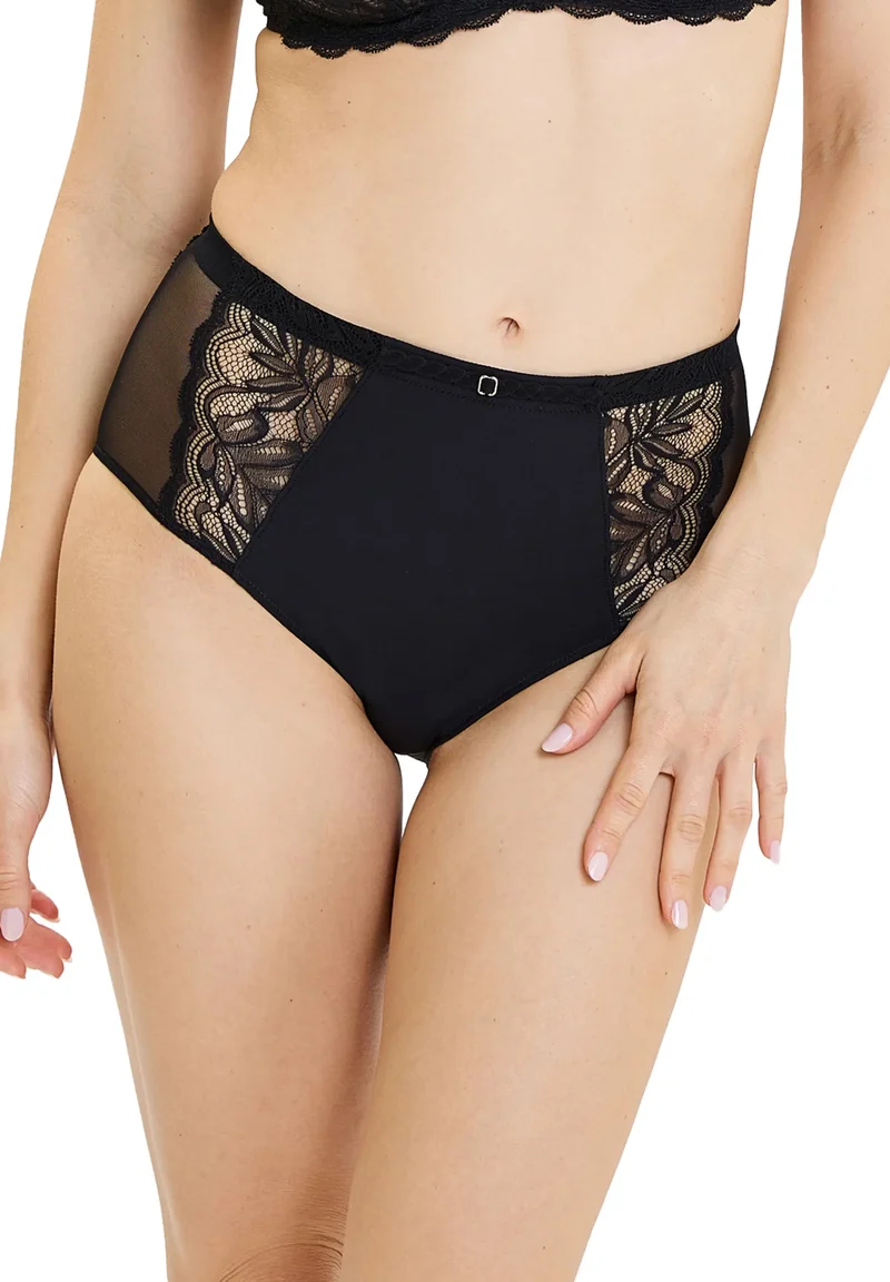 Lot de 2 culottes Suzan Noir et Ivoire